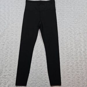 Athleta women's size xs black elation laser cut tight 798639 workout yoga gym